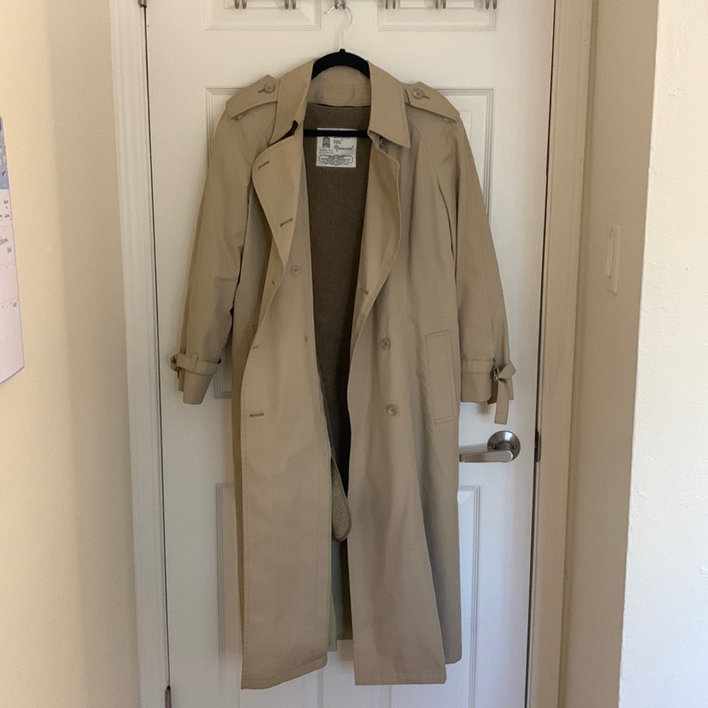 London Fog trench coat